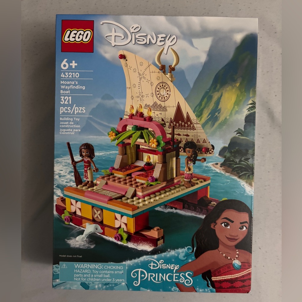 Lego Building Set: Moana's Wayfinding Boat